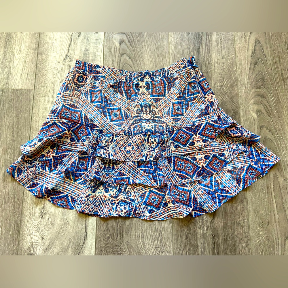 Ruffled Mini Skirt